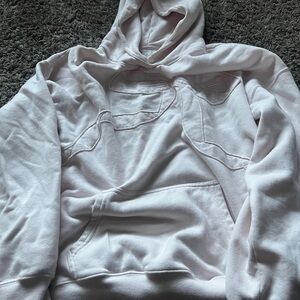 Light Pink Hollister Bow Hoodie